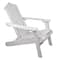 36" Classic Folding Wooden Adirondack Chair